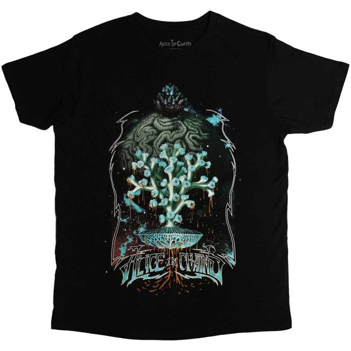 Alice In Chains Unisex T-Shirt: Spore Planet (črn) 129451