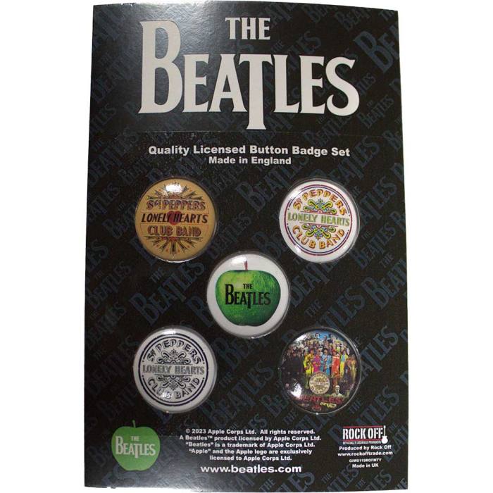 The Beatles set značk Sgt Pepper 129658