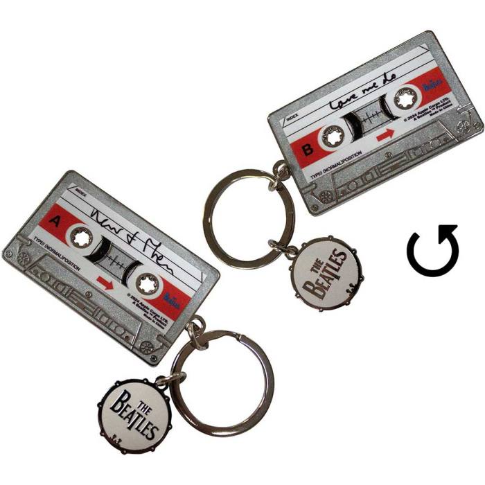 The Beatles keychain Now & Then Cassette 129659