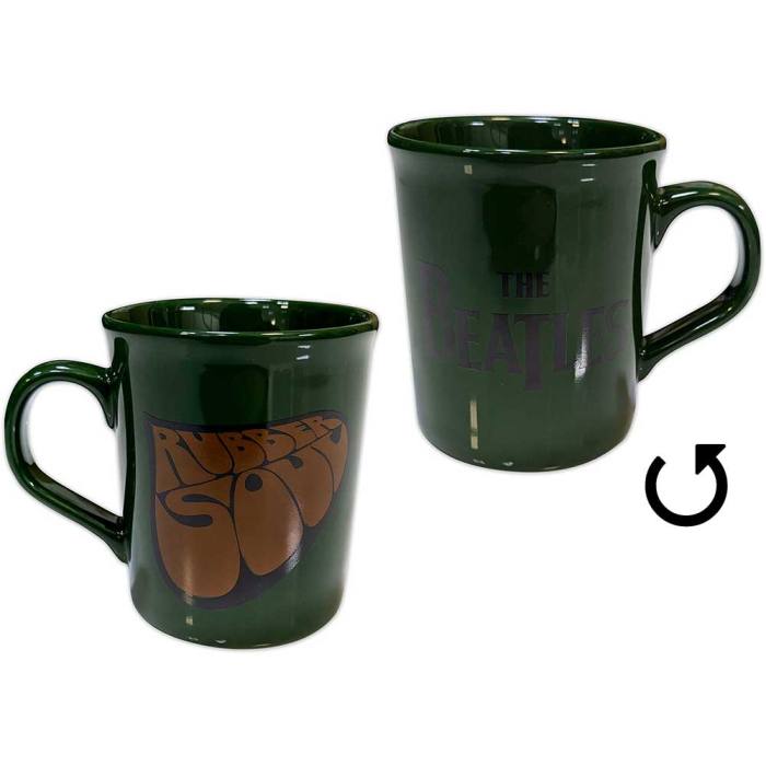 The Beatles Unboxed Mug: Rubber Soul (Green) 129694