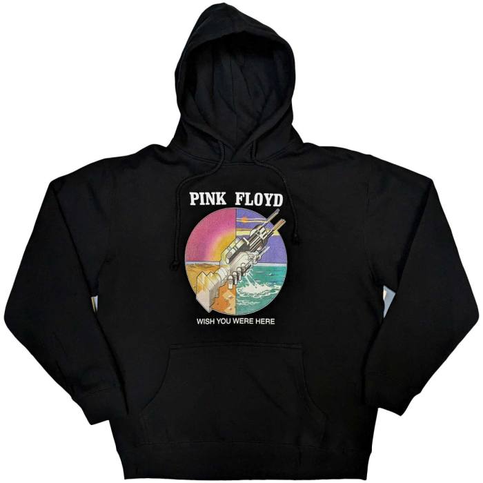 Pink Floyd unisex Pullover Hoodie WYWH Circle Icons (črn) 129194