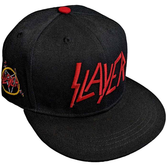 Slayer Unisex Snapback Cap: Logo (Črna) 129232