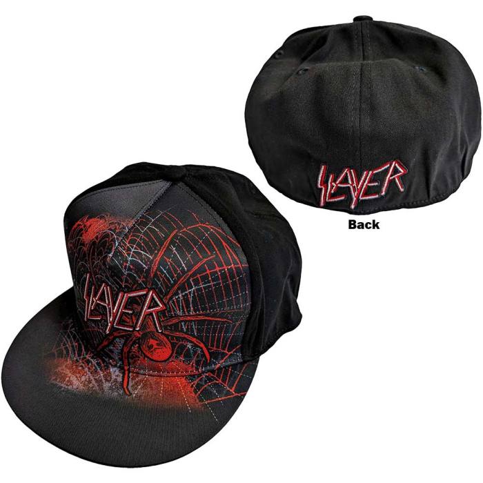 Slayer Unisex Snapback Cap: Spiderweb (Črna) 129236