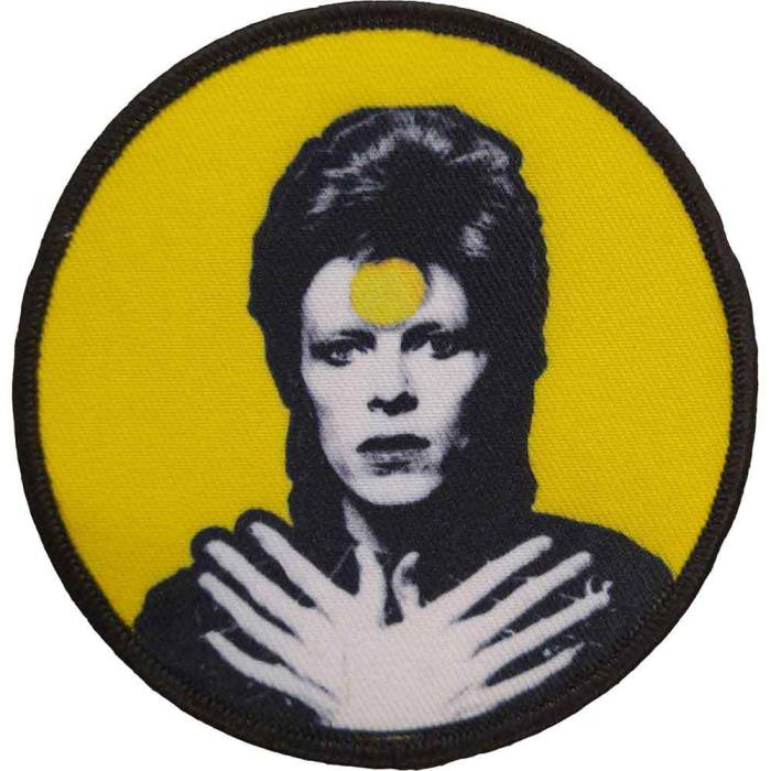David Bowie standardni tiskani našitek Hands Crossed 130088