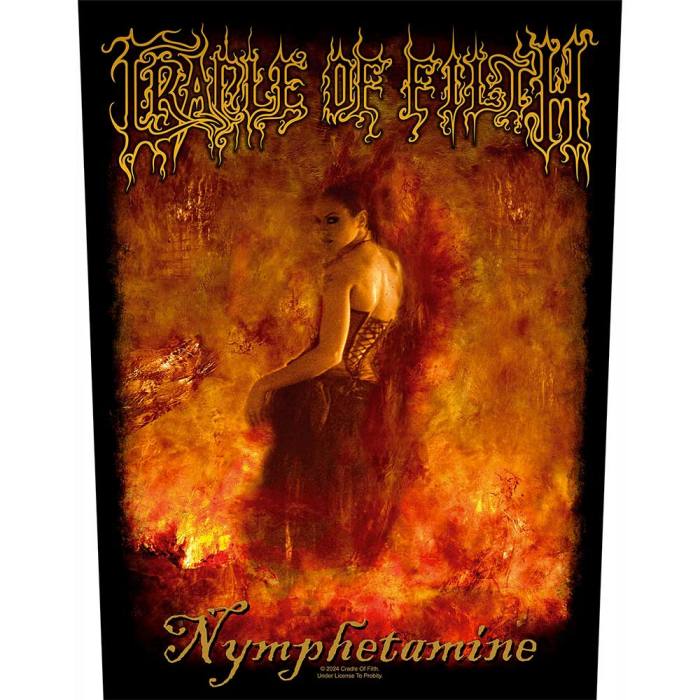 Cradle Of Filth Hrbtni našitek: Nymphetamine 130147