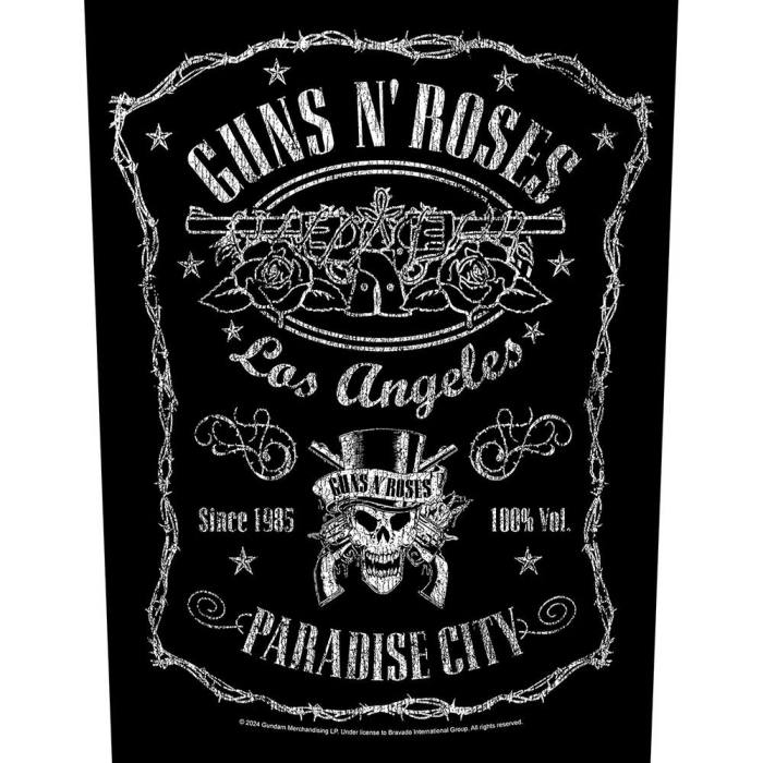 Guns N' Roses hrbtni našitek Paradise City 130148