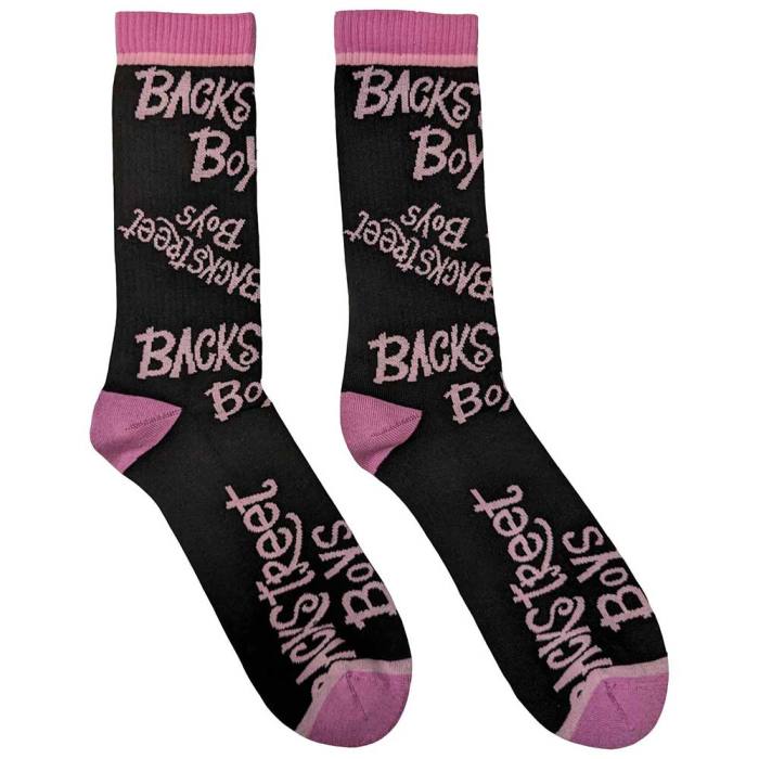 Backstreet Boys unisex nizke nogavice: Logo Repeat 130180