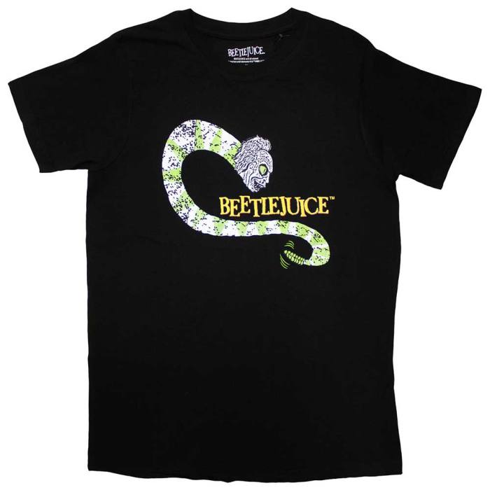 Beetlejuice Unisex T-Shirt: Beetlesnake (črna) 130269
