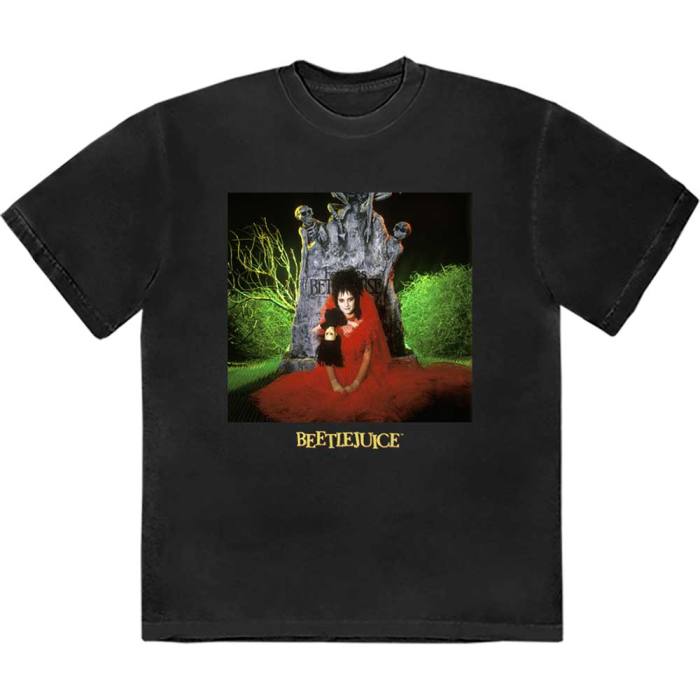 Beetlejuice Unisex T-Shirt: Lydia Grave (črna) 130287