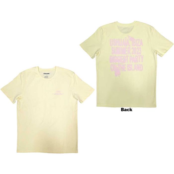 Calvin Harris Unisex T-Shirt: Summer '23 (Back Print & Ex-Tour) 130310
