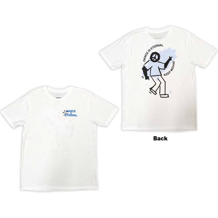 Calvin Harris Unisex T-Shirt: Dance Eternal (Back Print & Ex-Tour) 130316