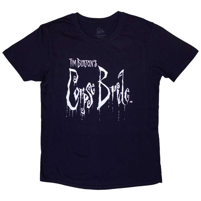 Corpse Bride Unisex T-Shirt: Logo (temno modra) 130356