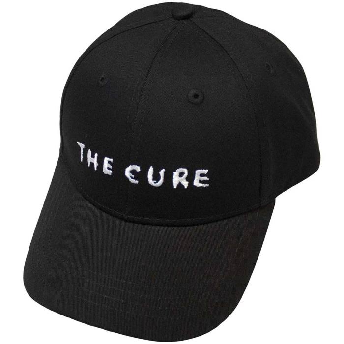 The Cure unisex baseball kapa: Text Logo (črna) 130407