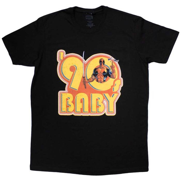 Marvel Comics Unisex T-Shirt: Deadpool '90s Baby 130515