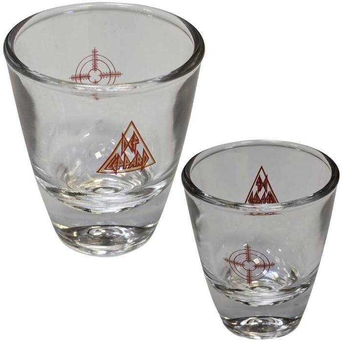 Def Leppard Shot Glasses Set: Logo 12-Pack (Ex-Tour) 130559