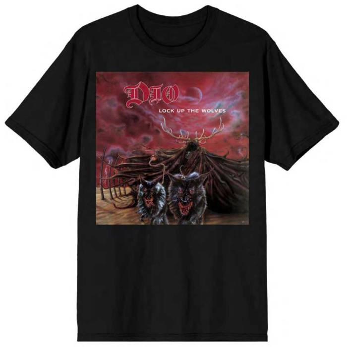 Dio Unisex T-Shirt: Lock Up The Wolves 130617
