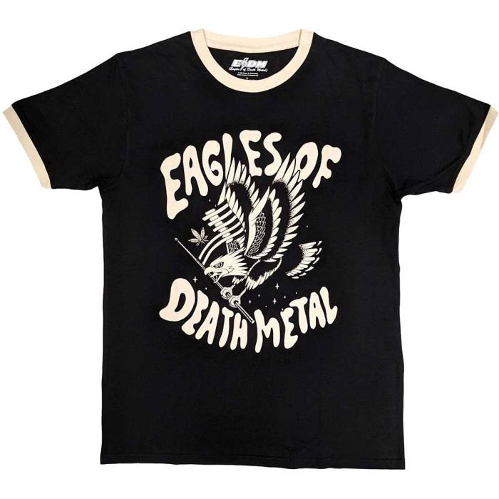 Eagles of Death Metal Unisex Ringer T-Shirt: Eagle Ringer 130759