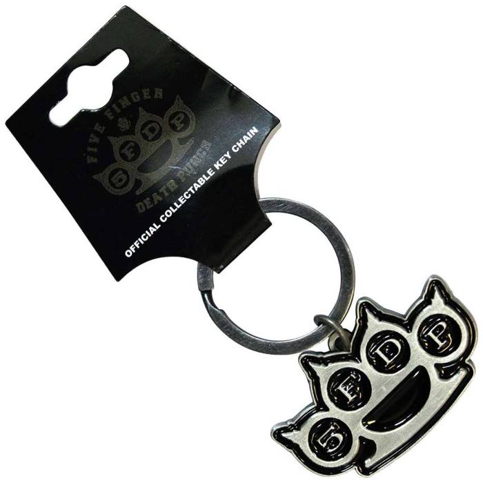 Five Finger Death Punch Keychain: Knuckles Cut-Out 130778