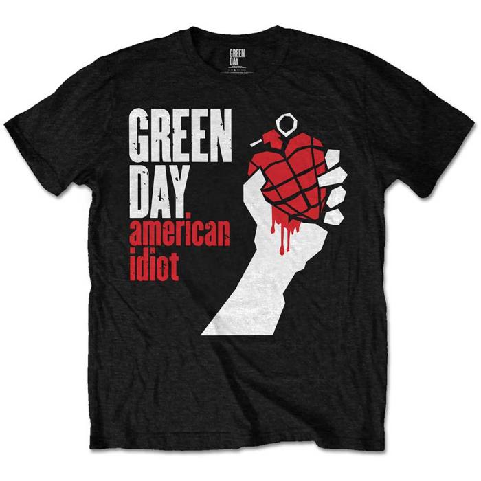 Green Day Kids T-shirt: American Idiot (Black) 130935