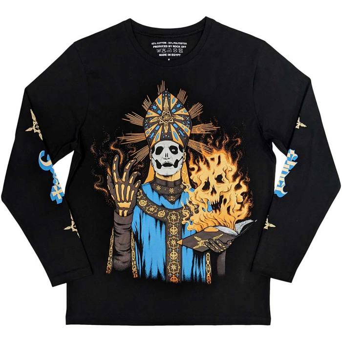 Ghost Unisex Long Sleeve T-Shirt: The Burning 130980