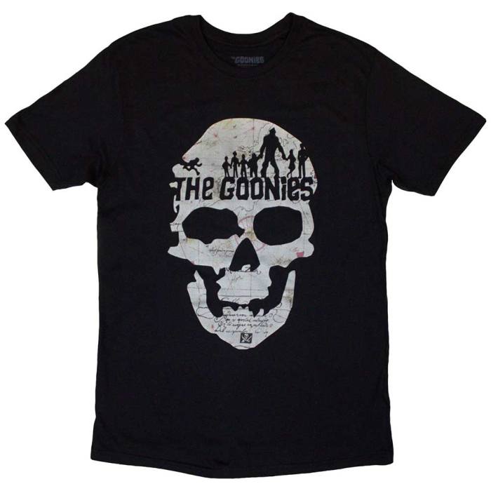 The Goonies Unisex T-Shirt: Skeleton (črn) 131091