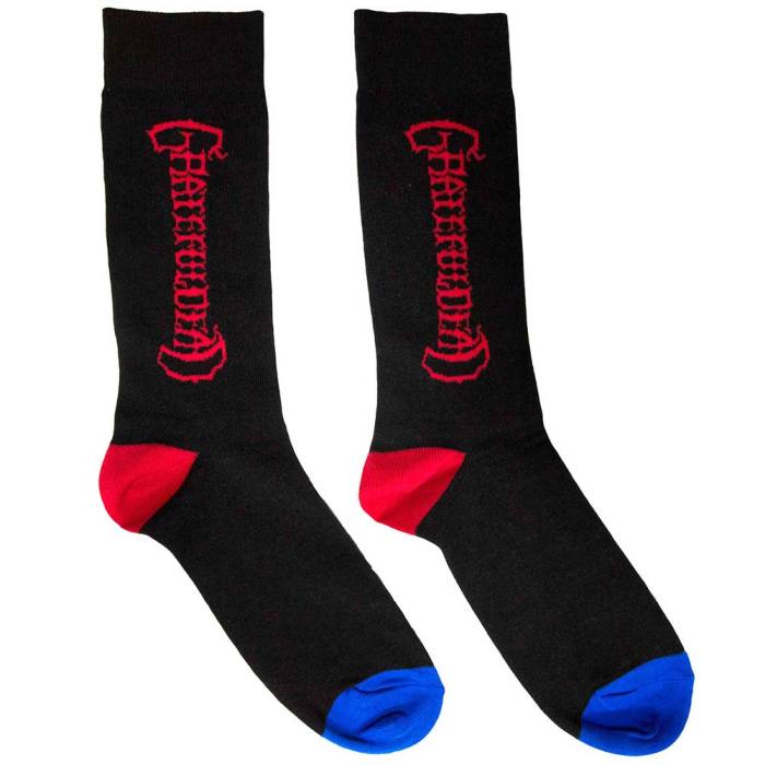 Grateful Dead Unisex Ankle Socks: Vertical Mono Logo (UK Size 6 - 11) 131195