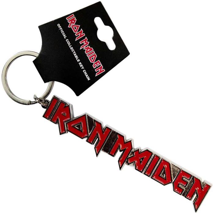 Iron Maiden Keychain: Logo With Tails 131352