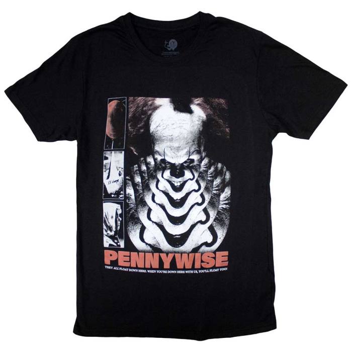 IT Unisex T-Shirt: Pennywise You'll Never Float Too (črna) 131392