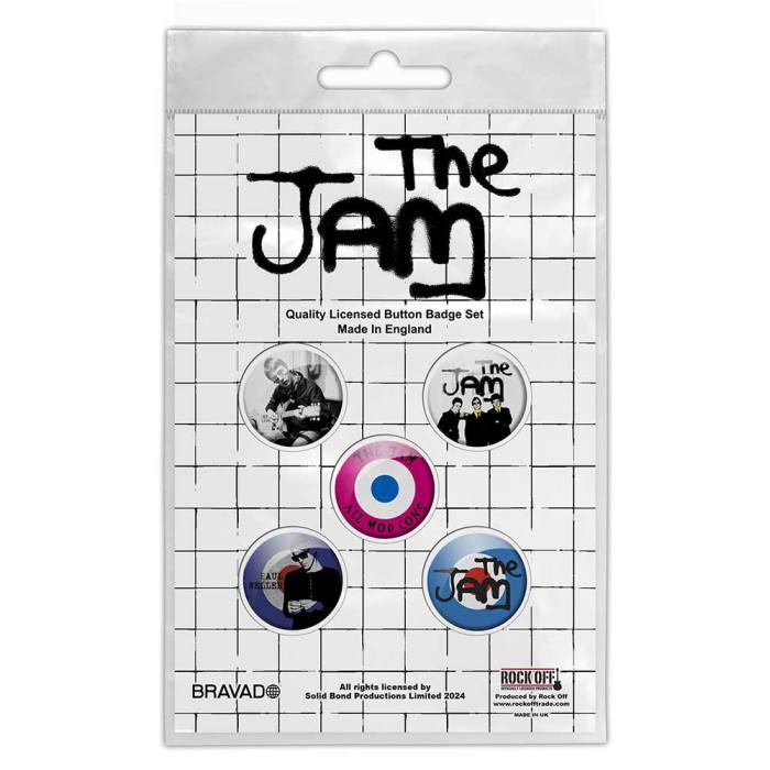 The Jam set značk: All Mod Cons 131398