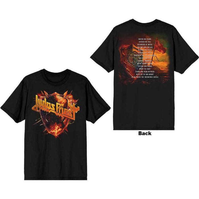 Judas Priest unisex T-Shirt United We Stand (back print) 131542