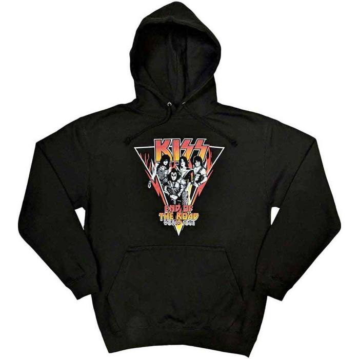 KISS Unisex pulover Hoodie: Triangle 131612