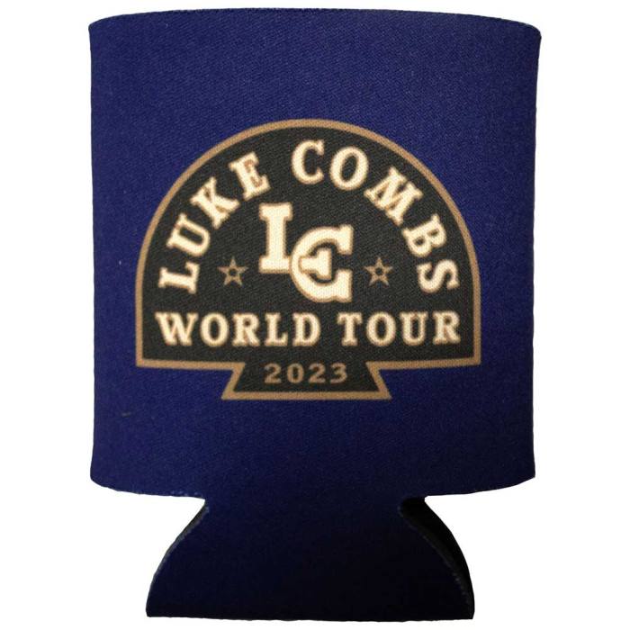 Luke Combs Koozie: Tour '23 (Navy Blue) (Ex-Tour) 131718