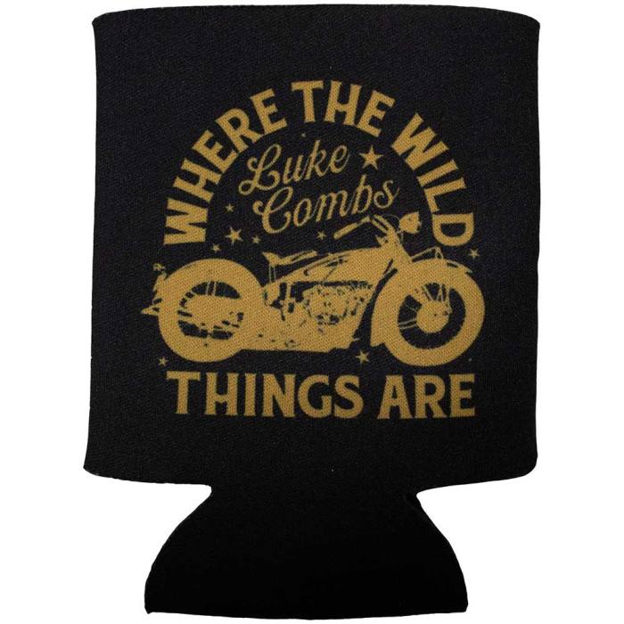 Luke Combs Koozie: Tour '23 Where The Wild Things Are (Black) (Ex-Tour) 131719