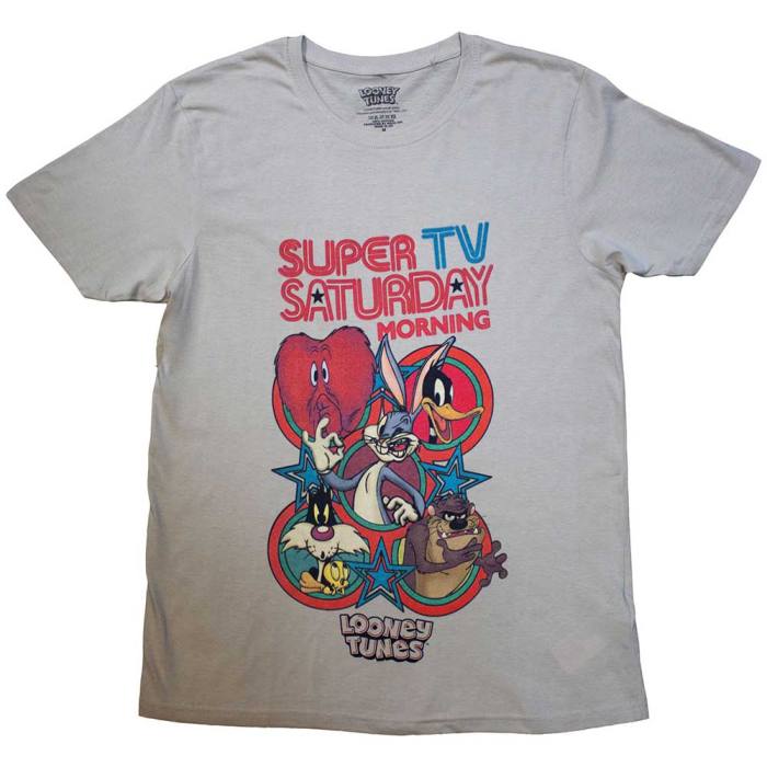 Looney Tunes Unisex T-Shirt: Super Saturday TV 131782