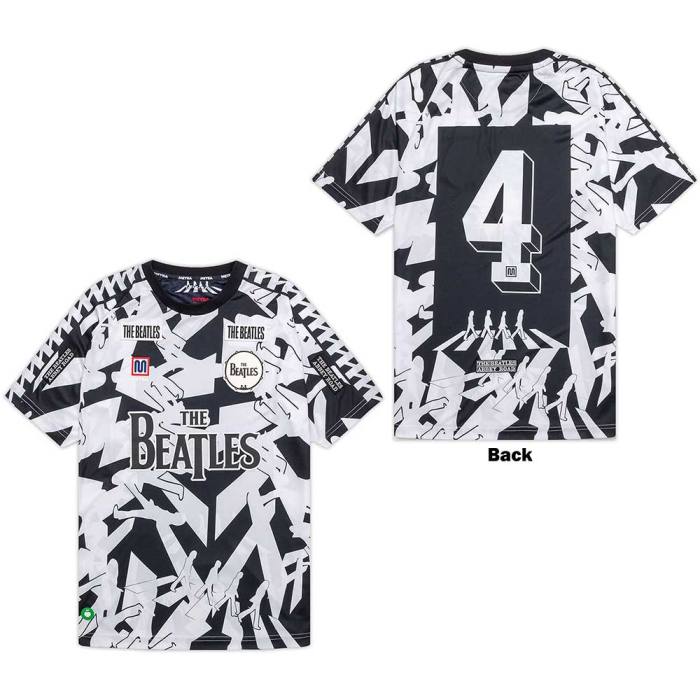 The Beatles Unisex Jersey T-Shirt: Meyba Abbey Road Crossing All-Over-Print 131863