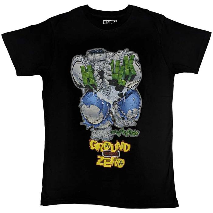 Marvel Comics Unisex T-Shirt: Hulk Ground Zero 132223