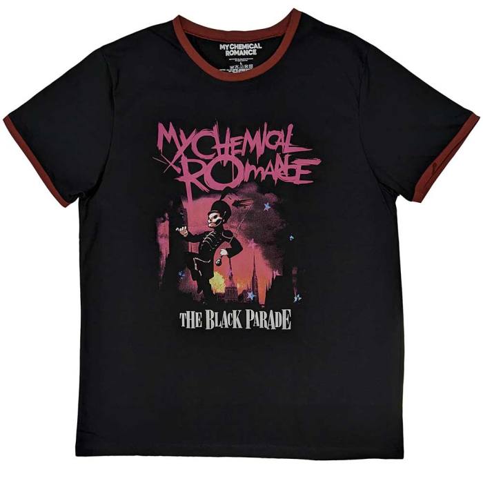 My Chemical Romance unisex Ringer T-Shirt: March (črna) 132257