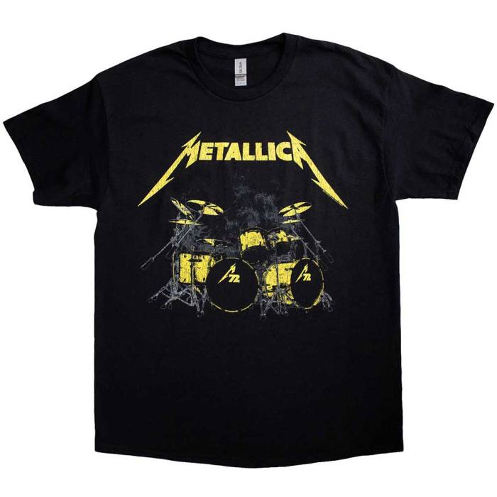Metallica Unisex T-Shirt: Ulrich M72 Kit (Black) 132379