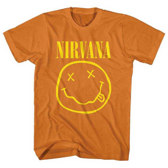 Nirvana Kids T-shirt: Yellow Happy Face (Oranžna) 132679