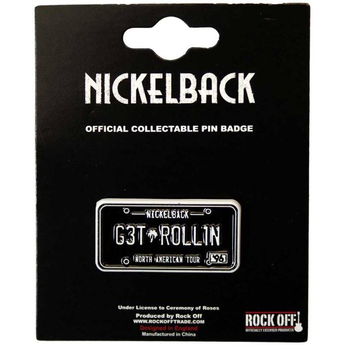 Nickelback značka License Plate 132713