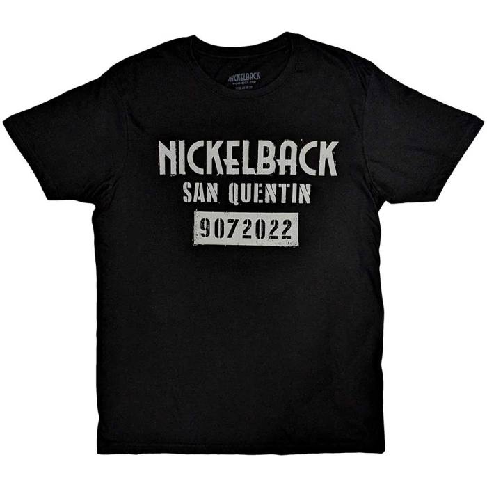 Nickelback Unisex T-Shirt San Quentin (črna) 132714