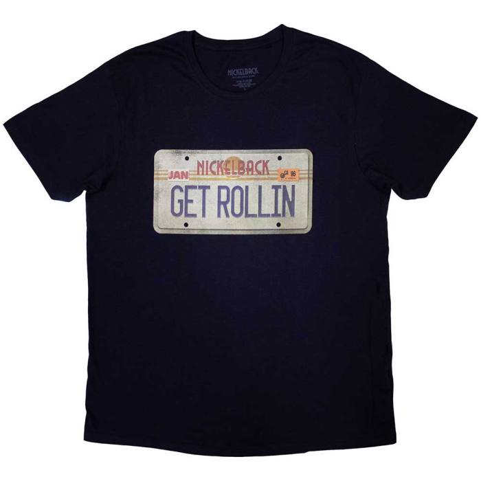 Nickelback Unisex T-Shirt: License Plate 132732