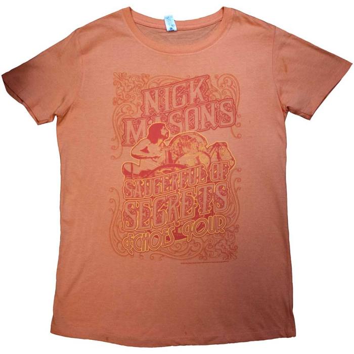 Nick Mason's Saucerful of Secrets Ladies T-Shirt: Echoes Tour (Ex-Tour) (X-Large) 132765