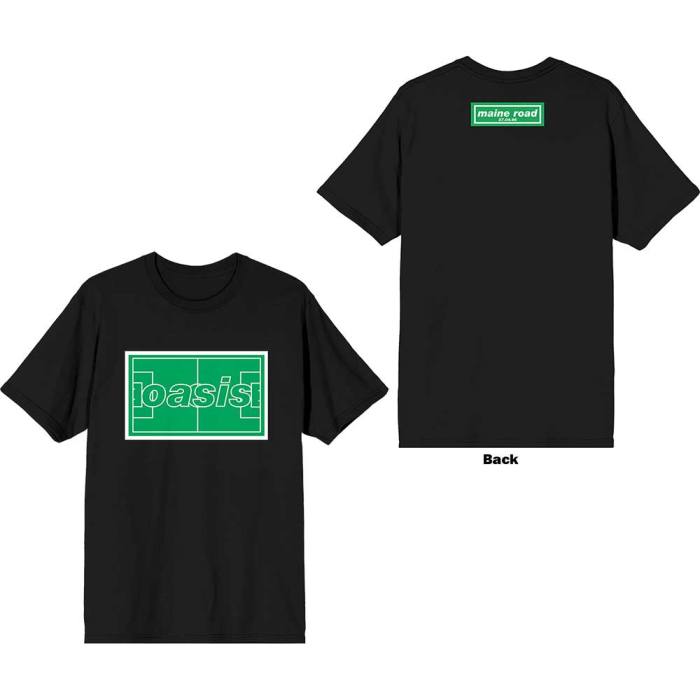 Oasis Unisex T-Shirt: Maine Road Football Pitch 132887