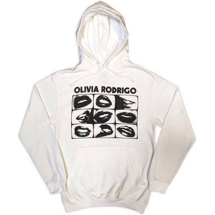 Olivia Rodrigo Hoodie: Threshold Lips Grid 132953