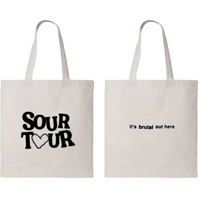 Olivia Rodrigo Tote Bag: Sour Tour (Ex-Tour) 133002