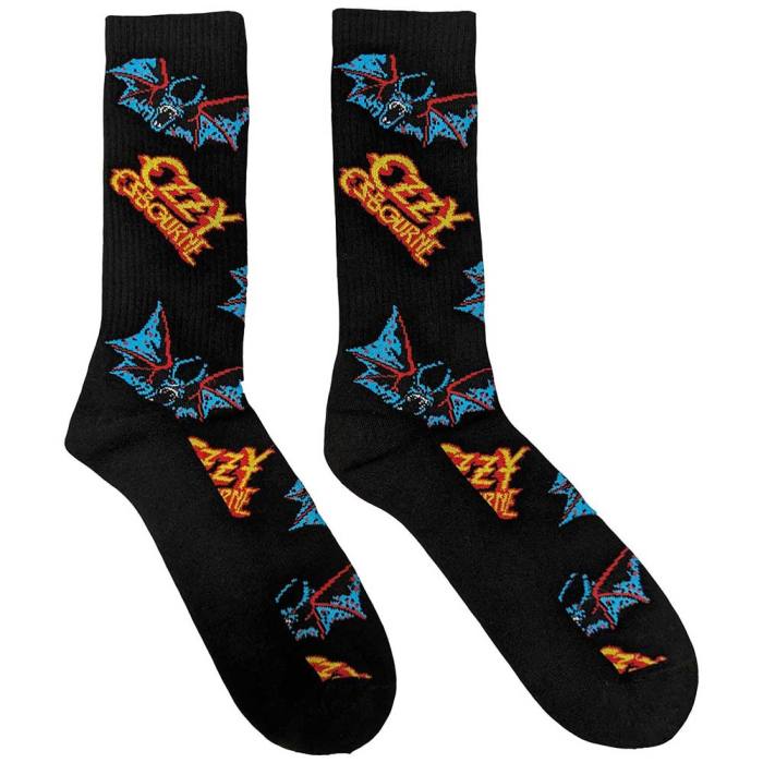 Ozzy Osbourne Nogavice Logos & Bats 133121