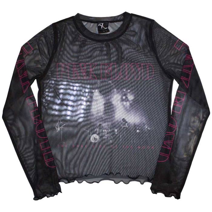 Pink Floyd ženski Long Sleeve T-shirt: Live Band (Mesh) 133156