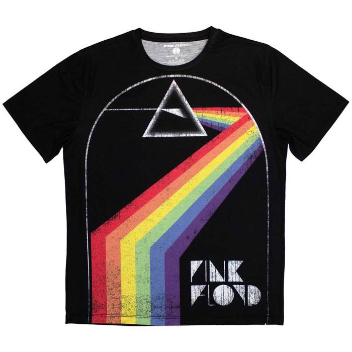 Pink Floyd unisex sublimation T-shirt Prism Arch (črna) 133181