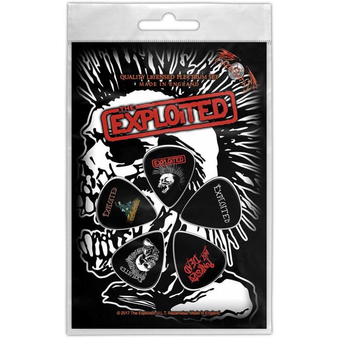The Exploited Plectrum Pack: Skull 133360